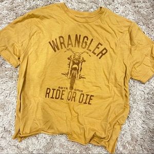 Cropped Wrangler Tee
